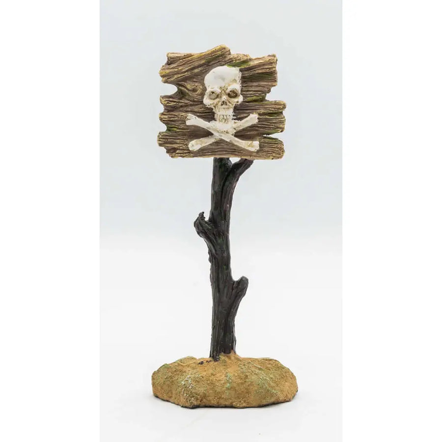 Buy AquaSpectra Skull&Crossbones Sign 6x4.5x16cm (1DA363) Online at £5.79 from Reptile Centre