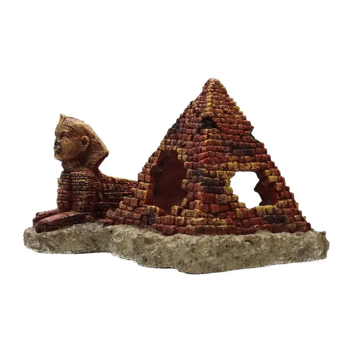 AQ Sphynx and Pyramid - back view