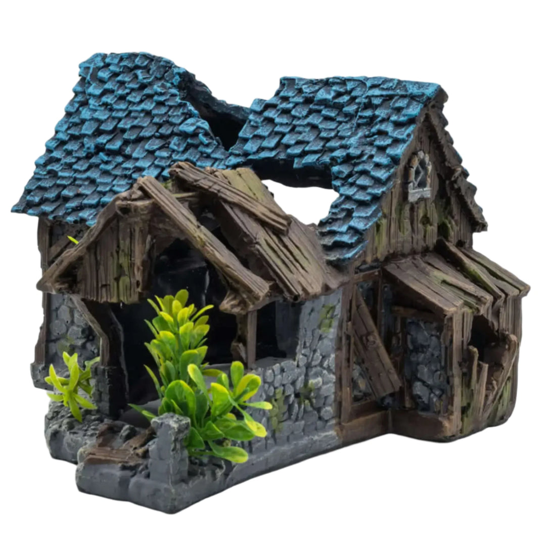 Buy AquaSpectra Sunken Shack 21.5x21x13cm (1DA385) Online at £24.59 from Reptile Centre