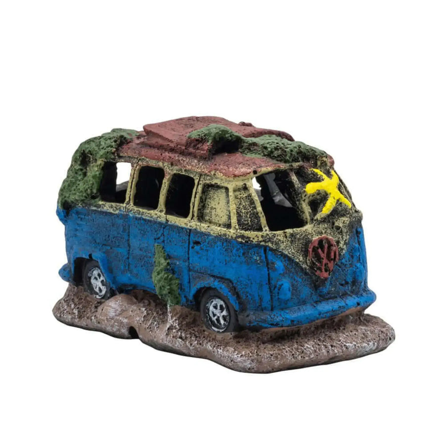 Buy AquaSpectra Sunken Vintage Camper Van 13x7.3x8cm (1DA315) Online at £10.79 from Reptile Centre