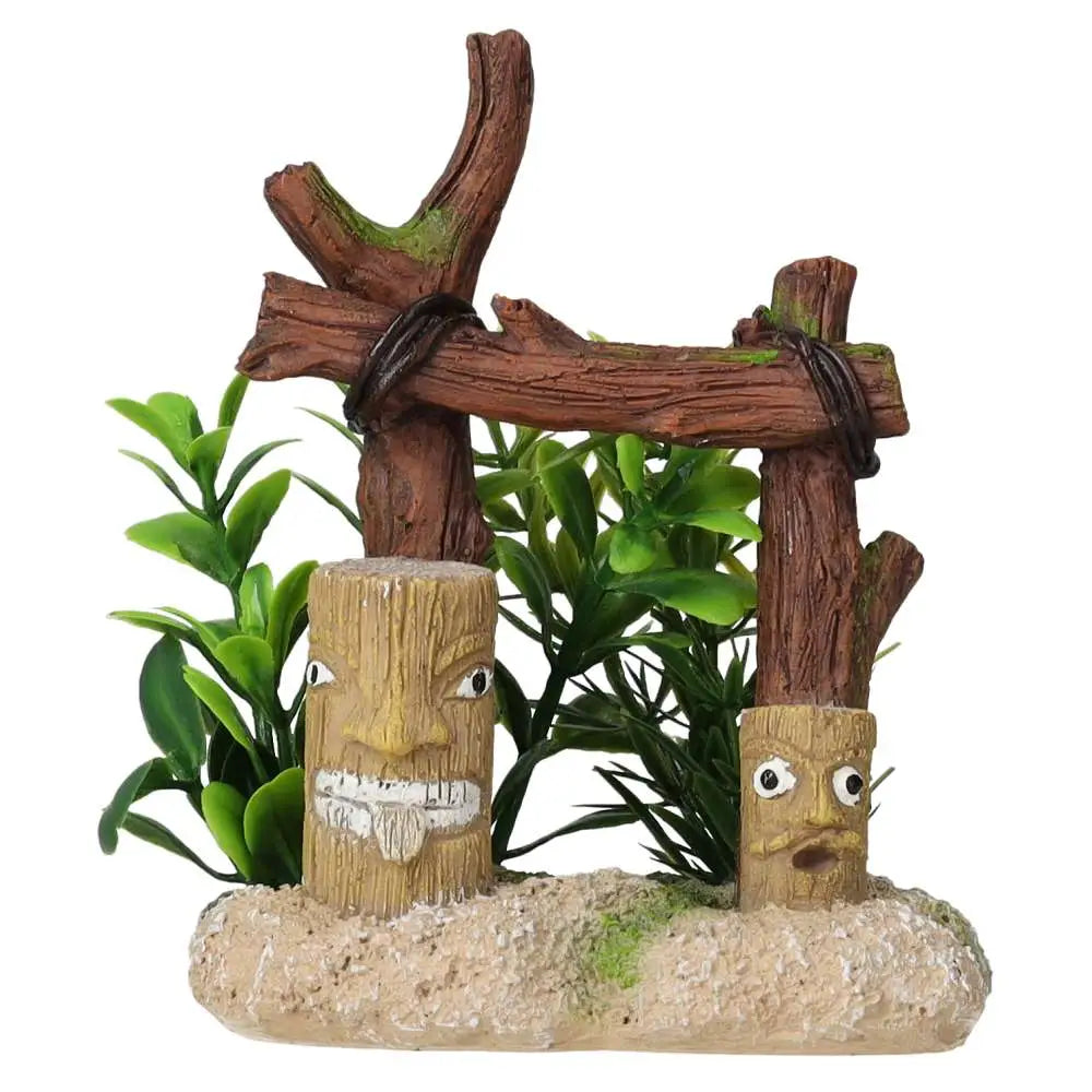 AquaSpectra Tiki Statue 10x8x11.5cm Decor