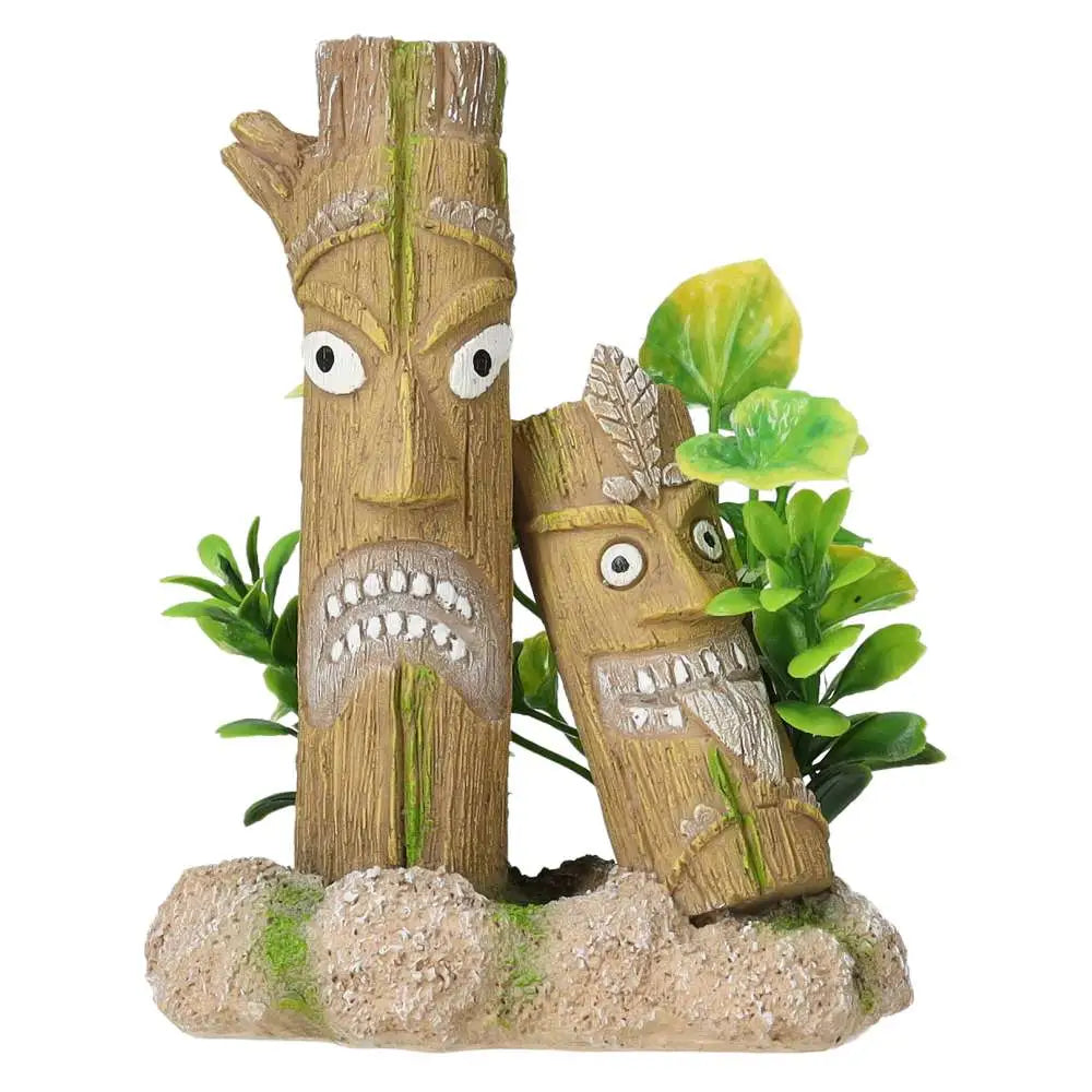 AquaSpectra Tiki Statue 11.5x8x15cm Decor