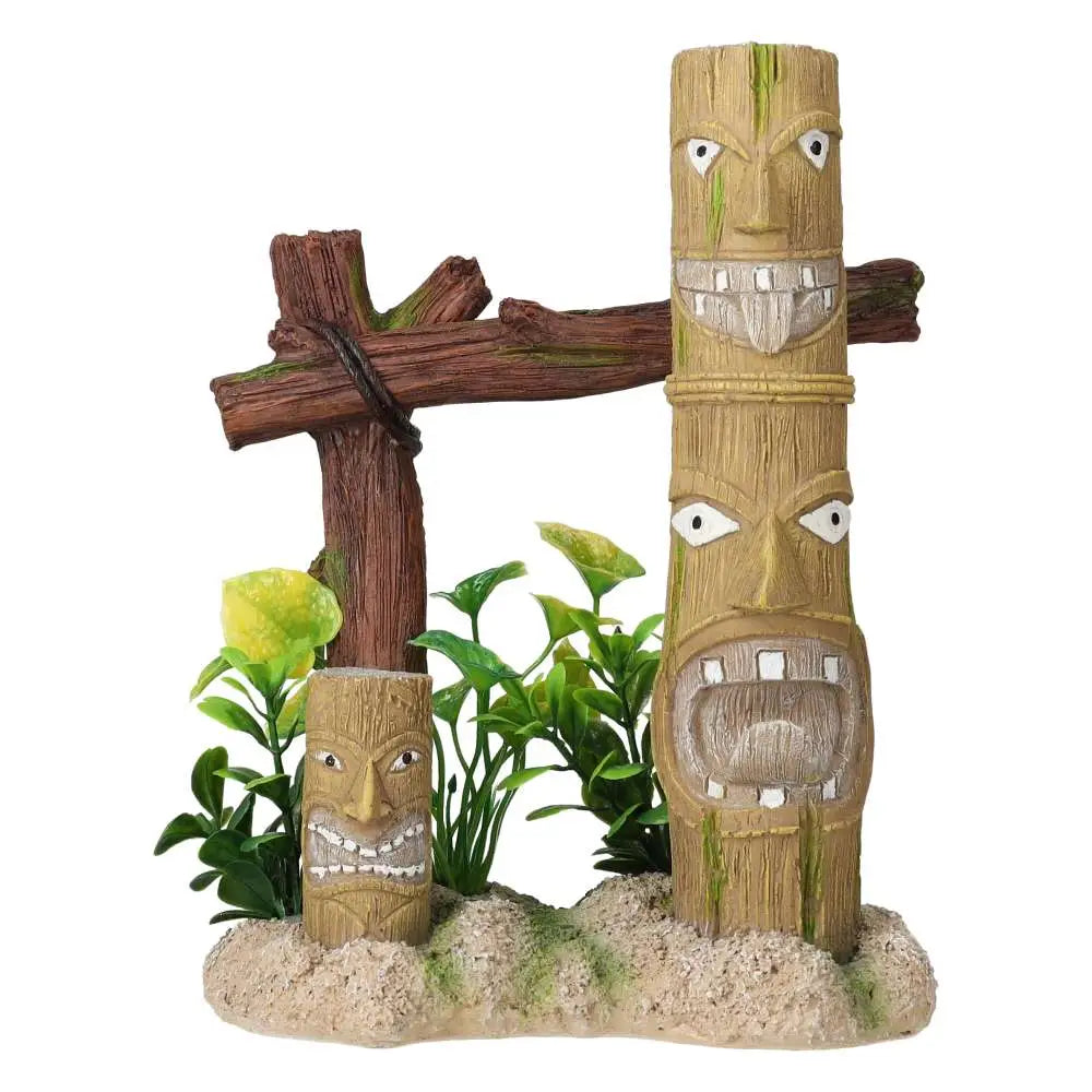 AquaSpectra Tiki Statue Decor