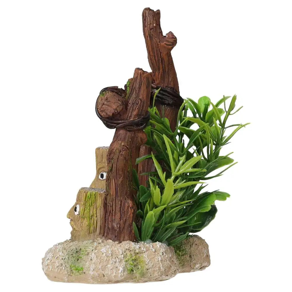 AquaSpectra Tiki Statue Decor