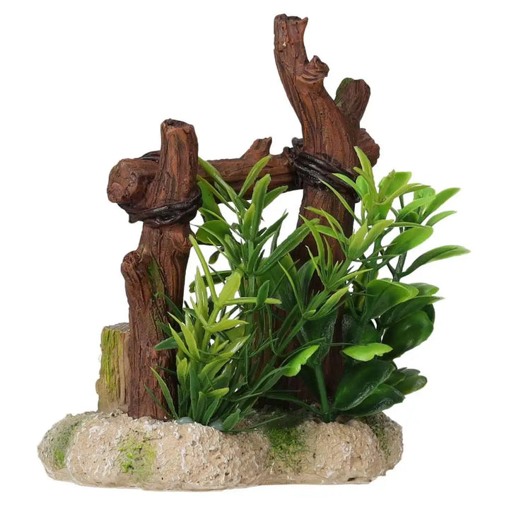 AquaSpectra Tiki Statue Decor