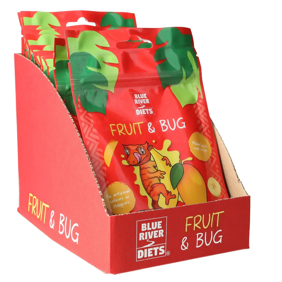 Blue River Fruit & Bug Gecko Diet 10X 60G Food