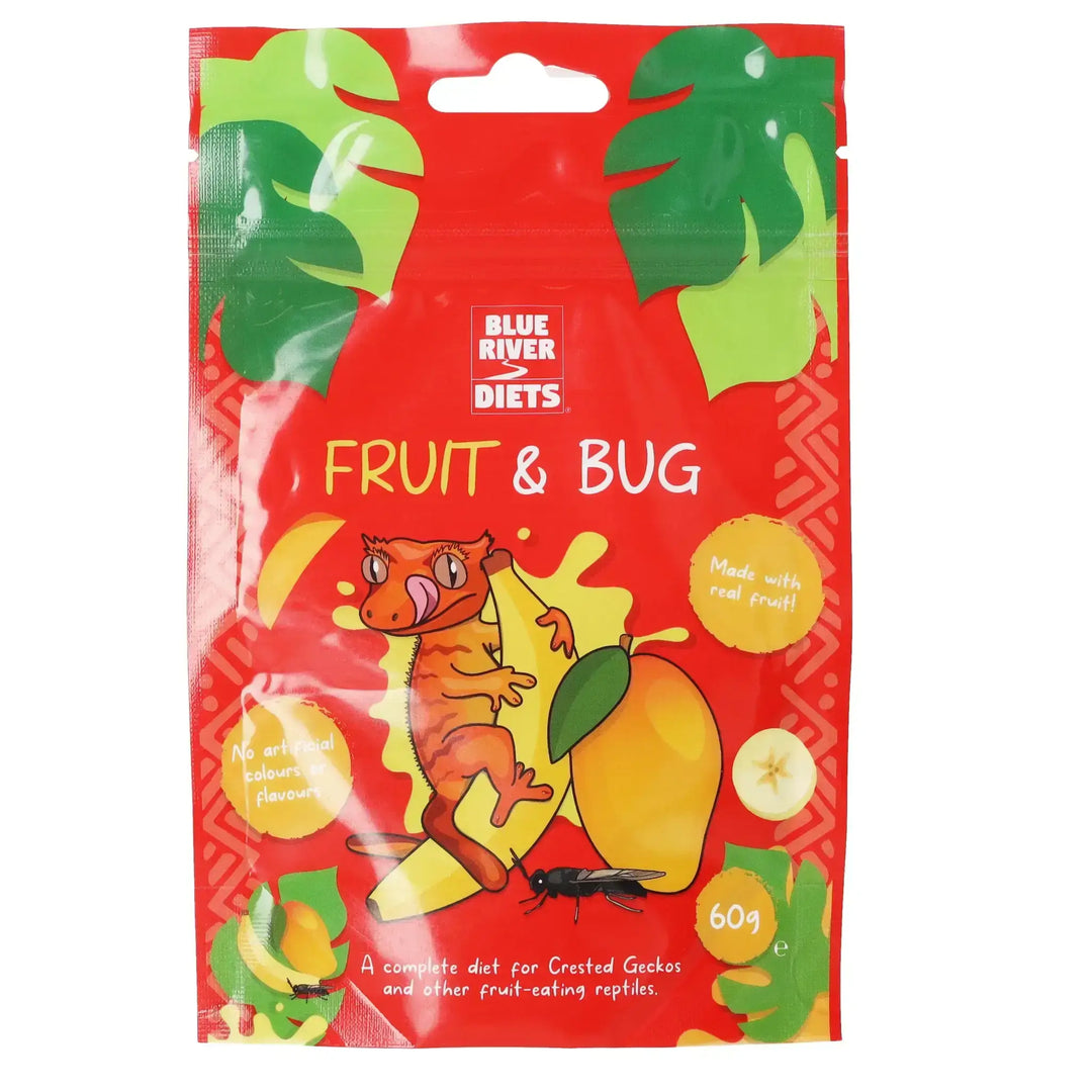 Blue River Fruit & Bug Gecko Diet 60G Food