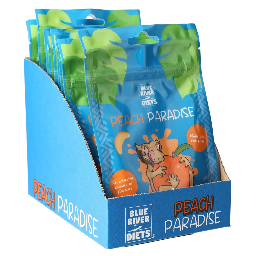 Blue River Peach Paradise Gecko Diet 10X 60G Food