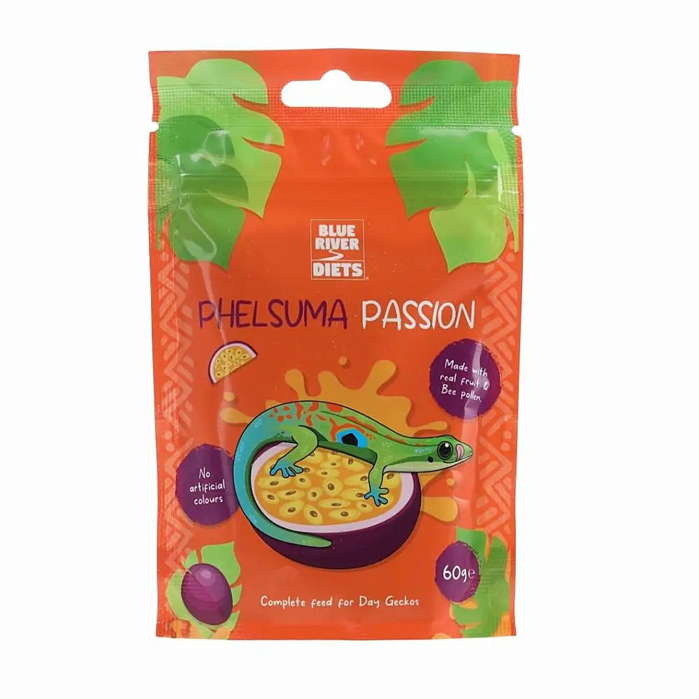 Blue River Phelsuma passion day gecko diet 60g front
