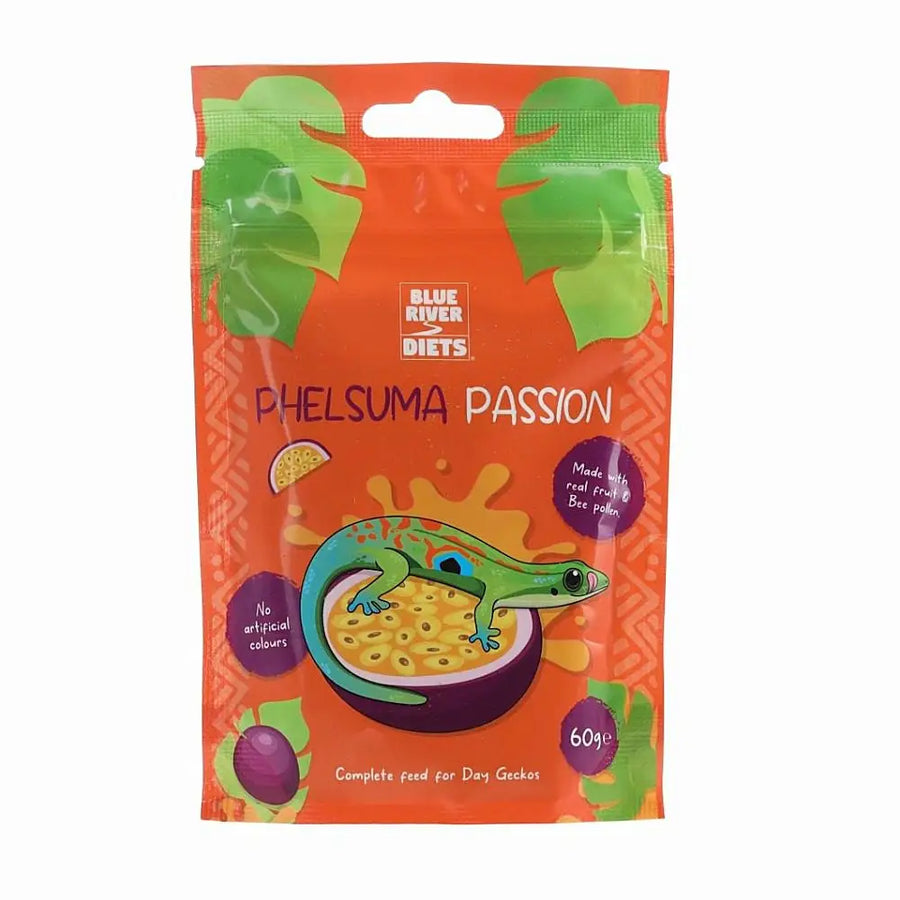 Blue River Phelsuma passion day gecko diet 60g front