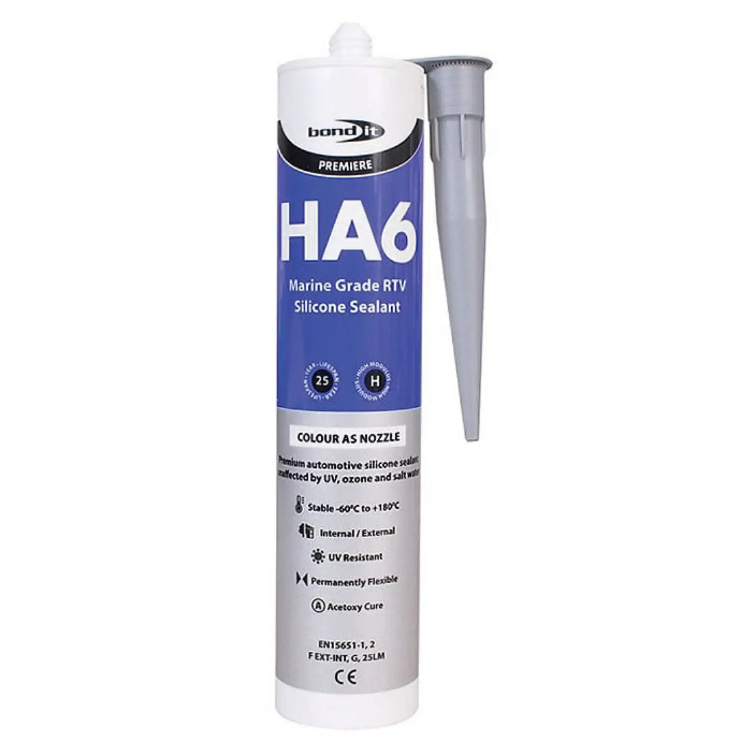 Bondit Ha6 Aquarium & Vivarium Sealant 310Ml Grey Miscellaneous