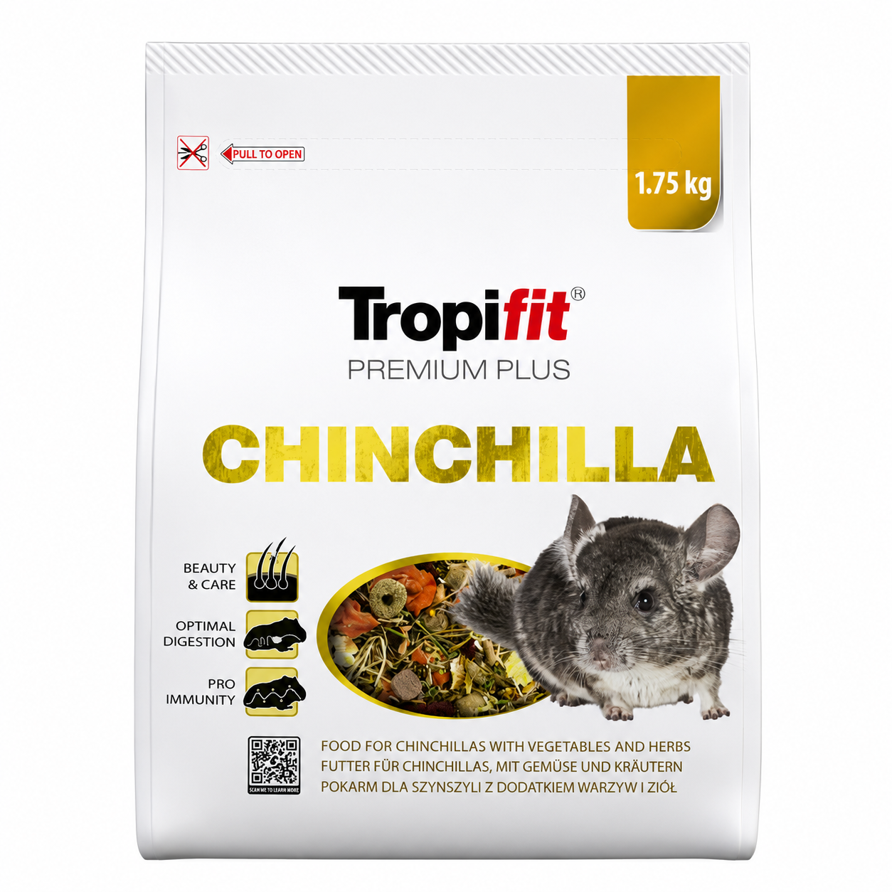 Tropifit Premium Plus Chinchilla