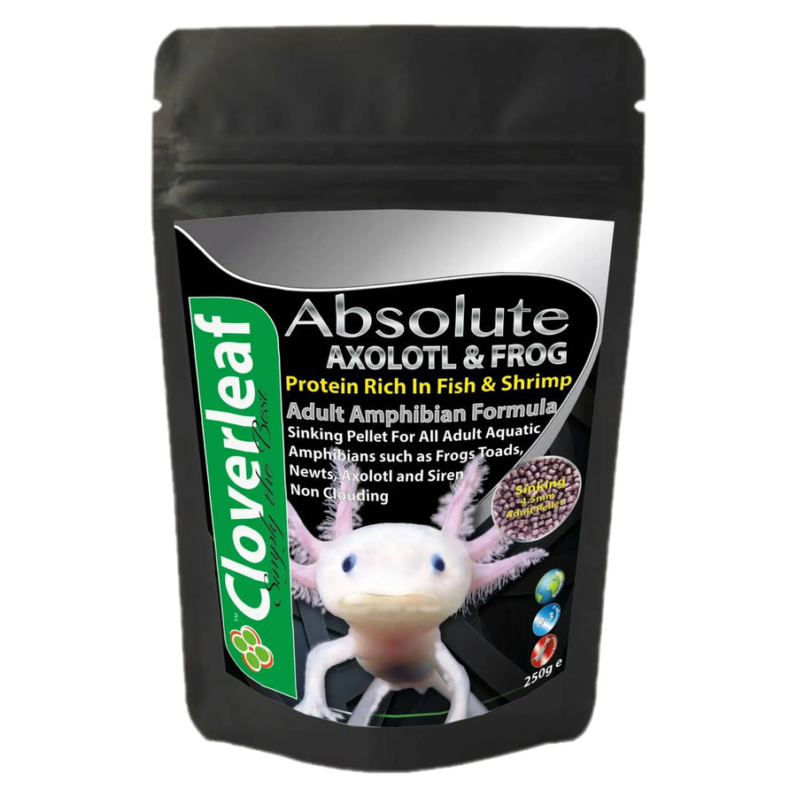 Cloverleaf Absolute Adult Axolotl & Frog Diet 250G Food