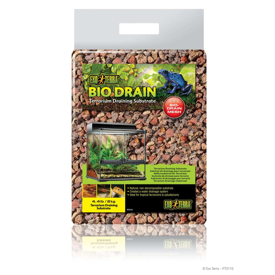 Buy Exo Terra Bio Drain Terrarium Draining Substrate 2kg (SHD002) Online at £8.39 from Reptile Centre