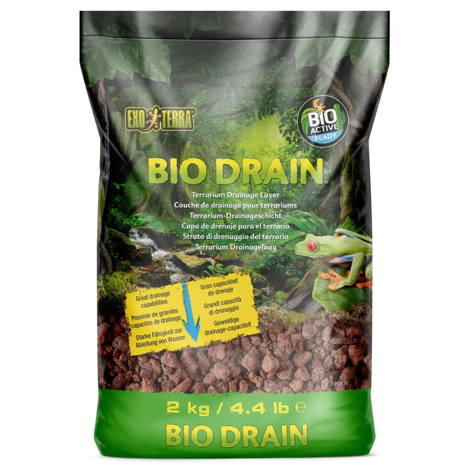 Buy Exo Terra Bio Drain Terrarium Draining Substrate 2kg online