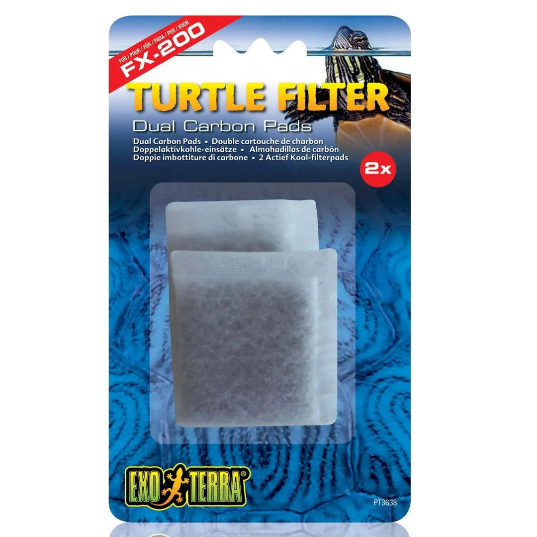 Buy Exo Terra Carbon Pads for FX200 Filter (CHF240) Online at £2.49 from Reptile Centre