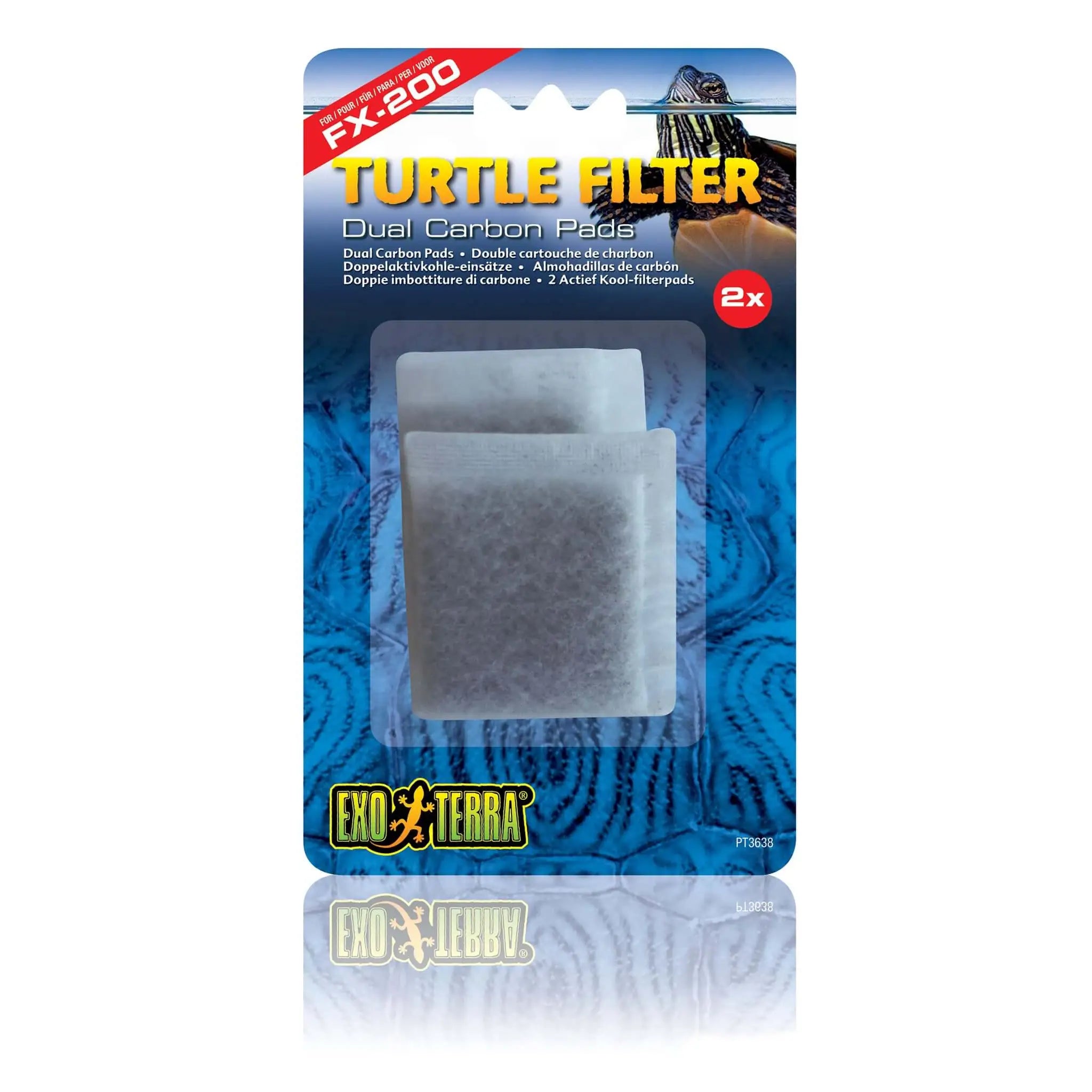 Exo Terra Carbon Pads FX200 Filter
