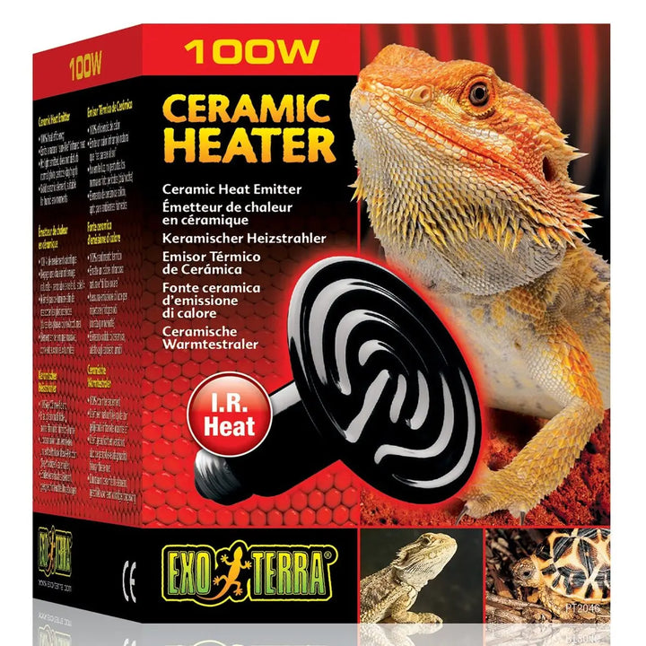 Exo Terra Ceramic Heat Emitter 100W Heating