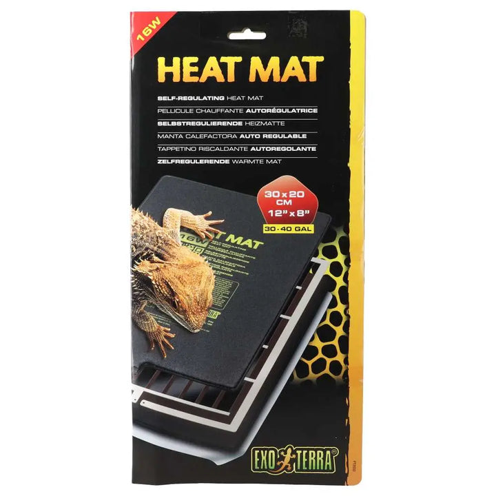 Exo Terra Heat Mat Self Regulating Ptc 30X20Cm 16W Heating