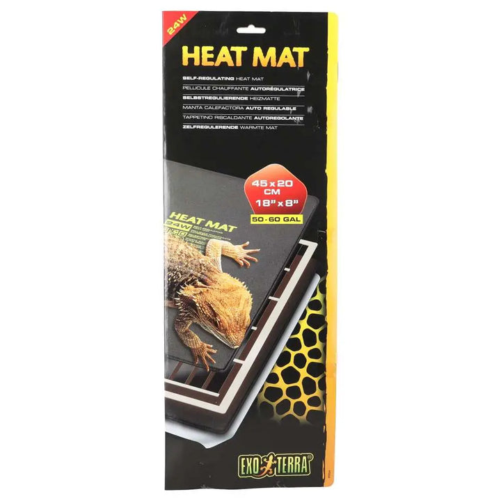 Exo Terra Heat Mat Self Regulating Ptc 45X20Cm 24W Heating