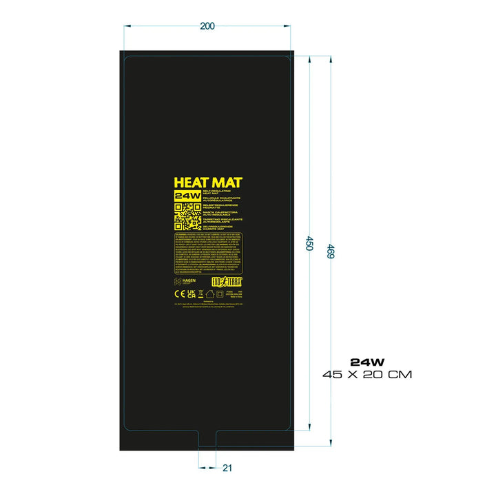 Exo Terra Heat Mat Self Regulating Ptc Heating