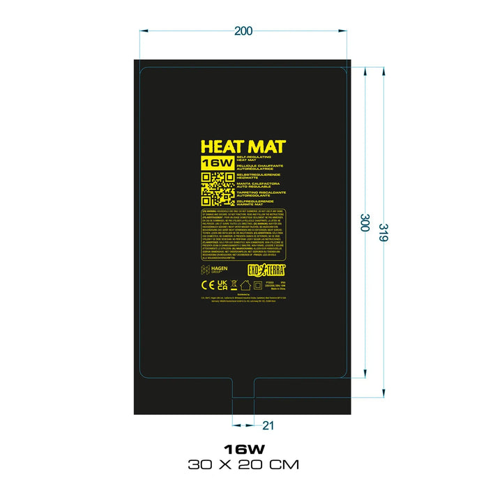 Exo Terra Heat Mat Self Regulating Ptc Heating