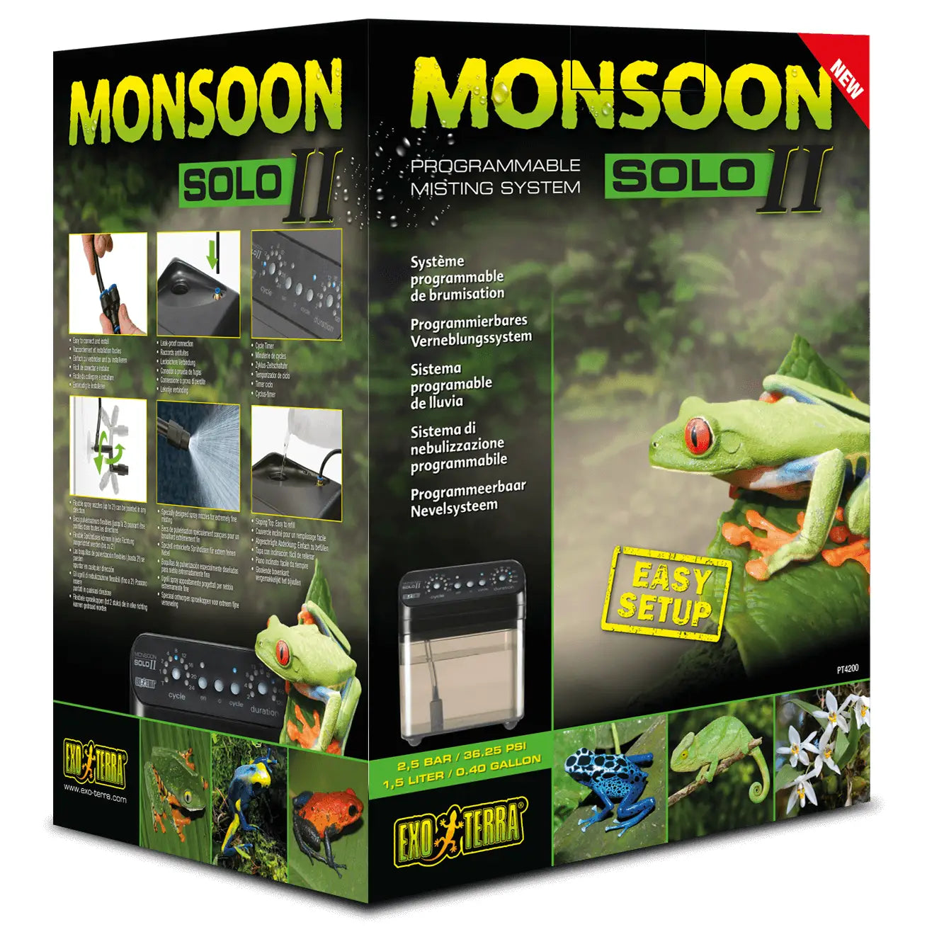Exo Terra Monsoon Solo II Automatic Misting System