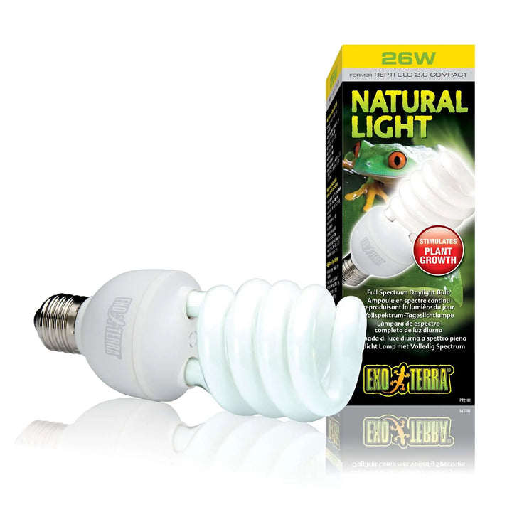 Buy Exo Terra Natural Light Compact Lamp (LHC214) Online at £27.49 from Reptile Centre