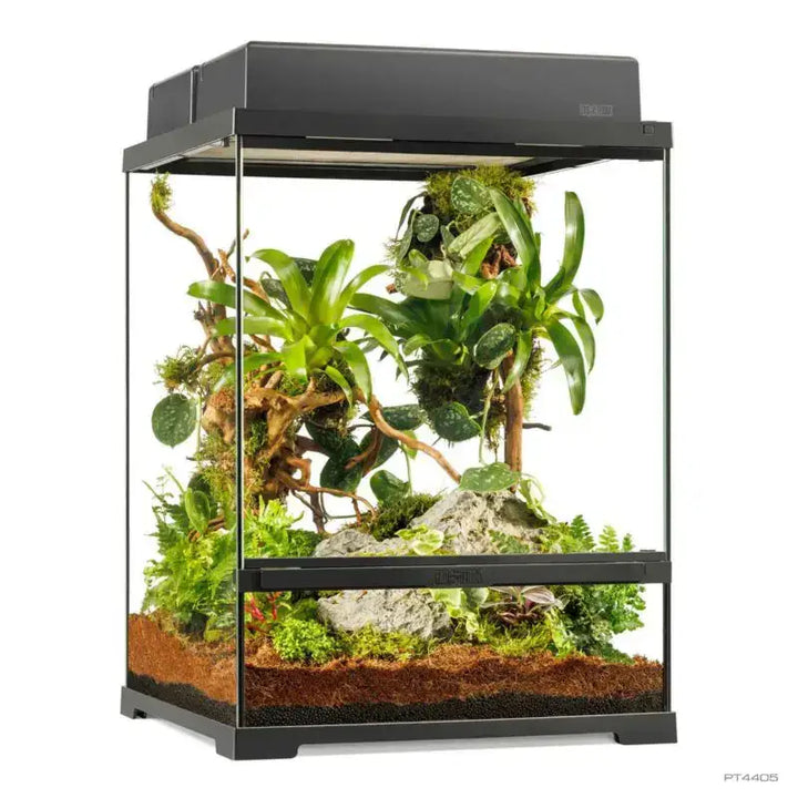 ET Pro Terrarium 30x30x45cm PT4401 full ith double canopy