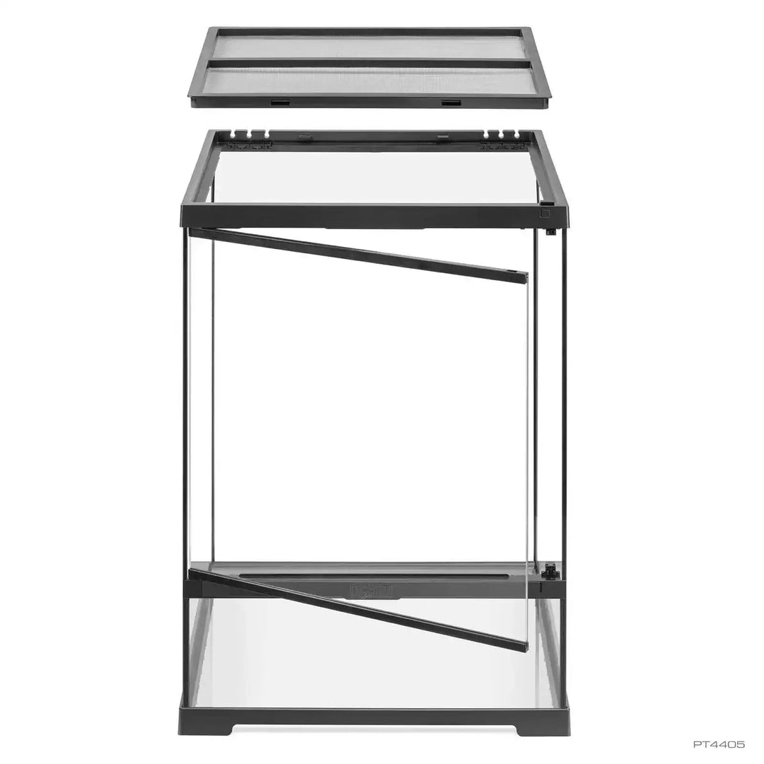 ET Pro Terrarium 30x30x45cm PT4401 - open top and door