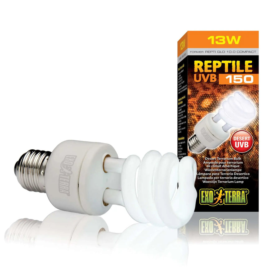 Buy Exo Terra Reptile UVB150 Compact Lamp (LHC217) Online at £27.19 from Reptile Centre