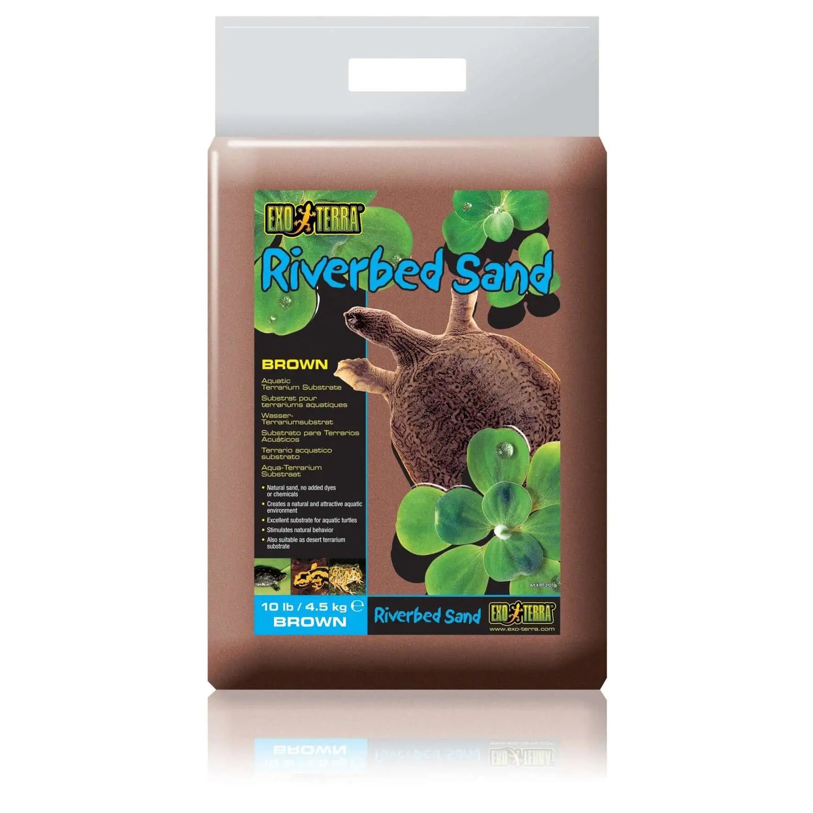 Buy Exo Terra Riverbed Sand Brown 4.5Kg online