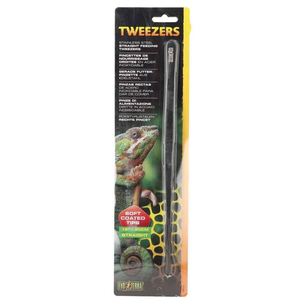 Buy Exo Terra Stainless Steel Tweezers - 30cm Straight online