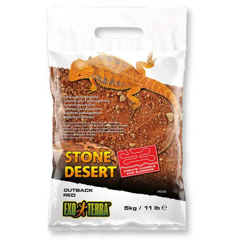 Buy Exo Terra Stone Desert Substrate Red (SHD205) Online at £8.99 from Reptile Centre