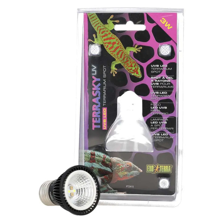 Exo Terra Terrasky Uvb Led Spot Bulb 3W Lighting