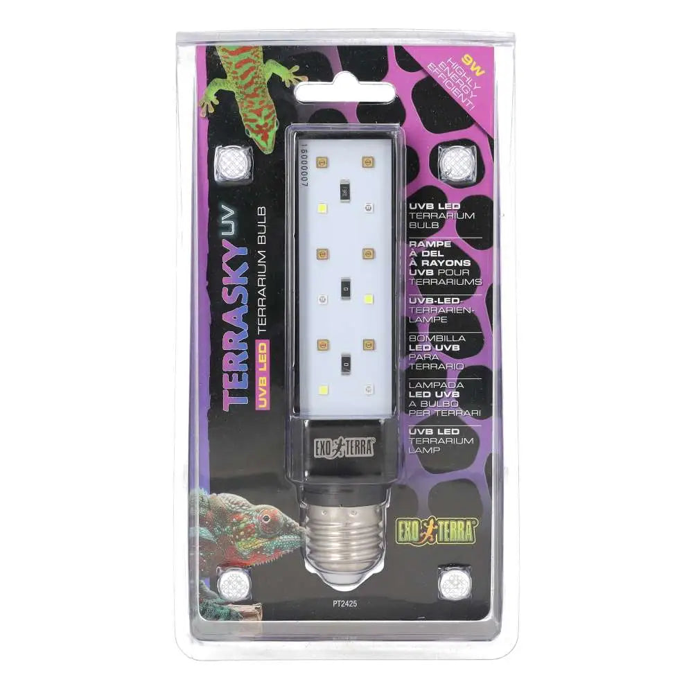 Buy Exo Terra TerraSky UVB LED Terrarium Bulb 9w online