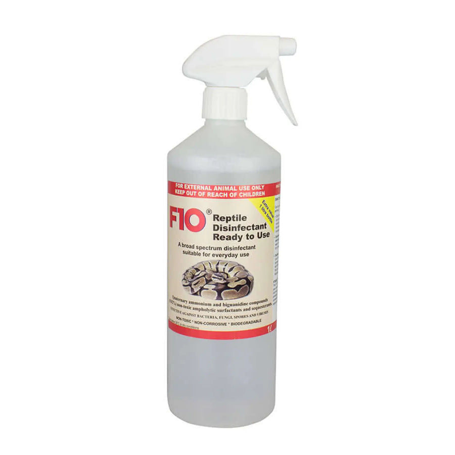 Buy F10 Reptile Ready to Use Disinfectant 1 Litre (VFD605) Online at £13.69 from Reptile Centre