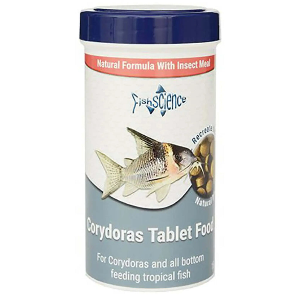 Buy FishScience Corydoras Tablets (1FFT185) Online at £10.99 from Reptile Centre