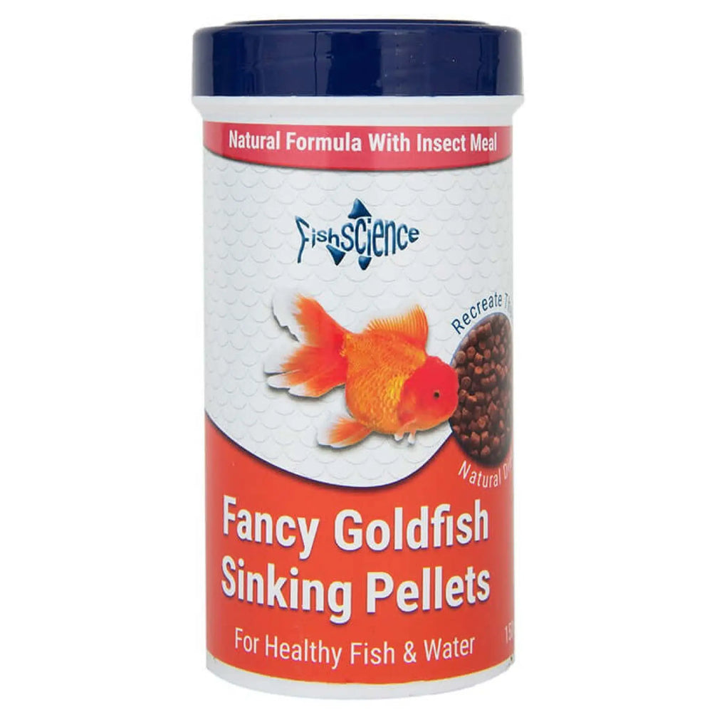 Buy FishScience Fancy Goldfish Sinking Pellets 55g (1FFG025) Online at £9.49 from Reptile Centre