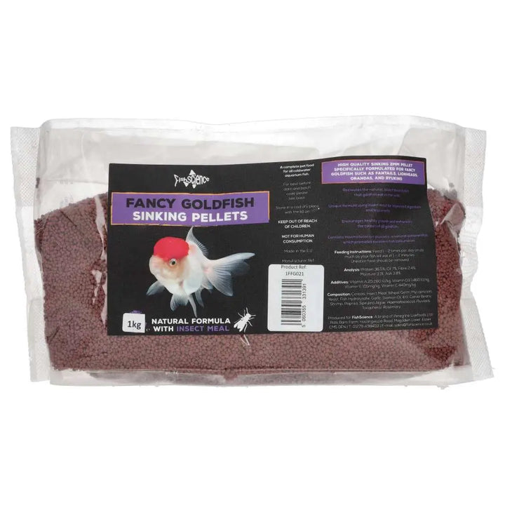 FS Fancy Goldfish Sinking Pellets 1000g, , 1FFG021- packet