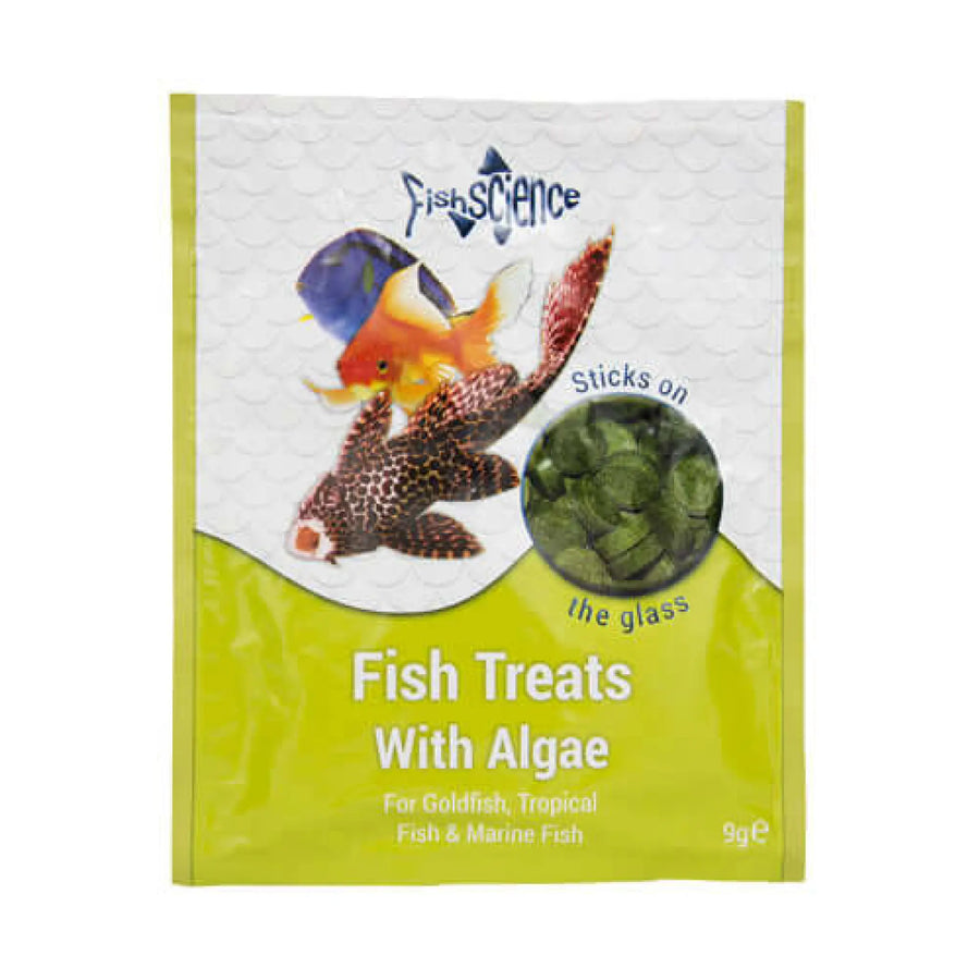 Buy FishScience Fish Treats + Algae (1FFR226) Online at £1.29 from Reptile Centre