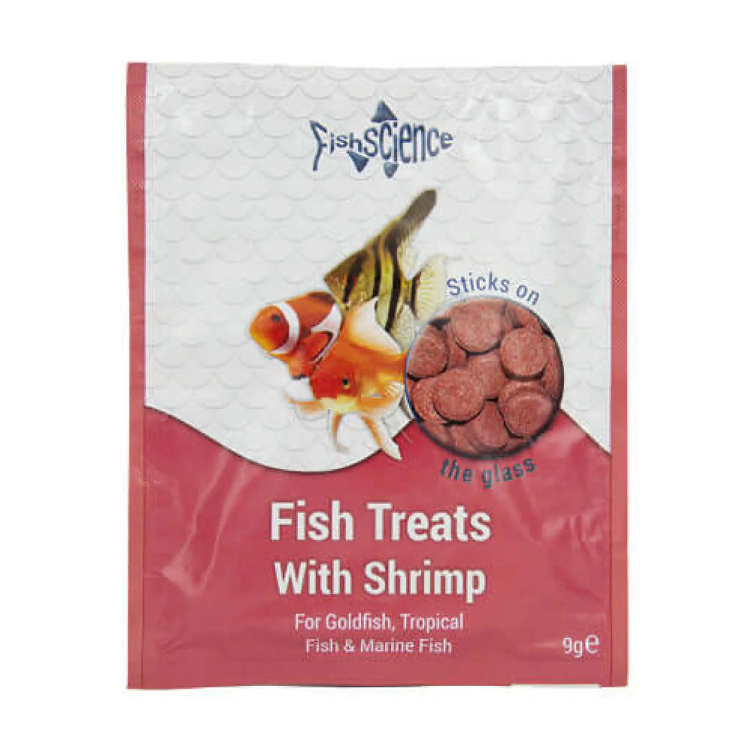 Buy FishScience Fish Treats + Shrimp (1FFR224) Online at £1.29 from Reptile Centre