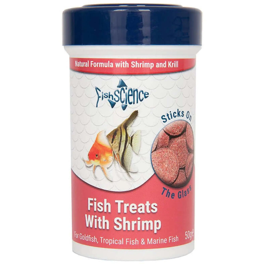Buy FishScience Fish Treats with Shrimp 50g (1FFR223) Online at £5.69 from Reptile Centre