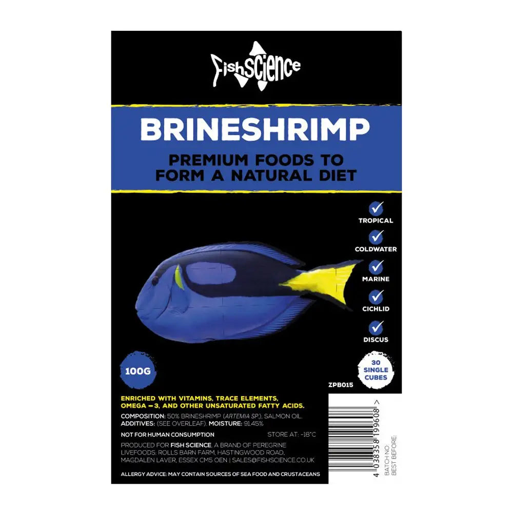 Buy FishScience Frozen Blister Pack Artemia 100g online
