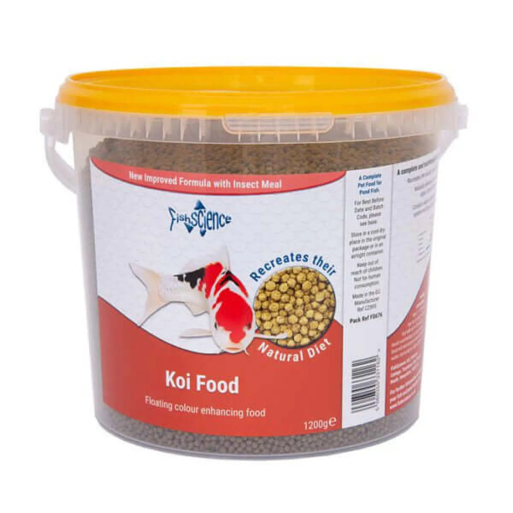 Buy FishScience Koi Food (1FFP676) Online at £20.79 from Reptile Centre