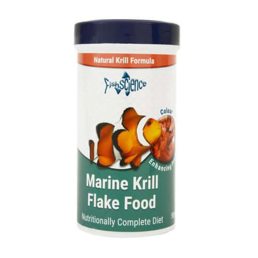 Buy FishScience Krill Flake Food (1FFT405) Online at £7.39 from Reptile Centre