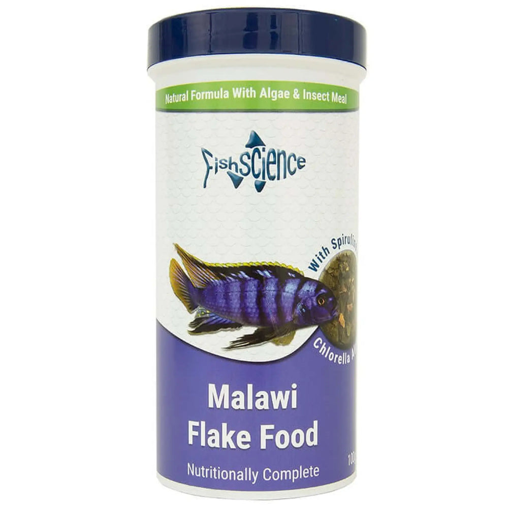 Buy FishScience Malawi Flake Food (1FFT257) Online at £13.59 from Reptile Centre