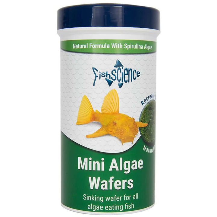 Buy FishScience Mini Algae Wafers (1FFT145) Online at £8.49 from Reptile Centre