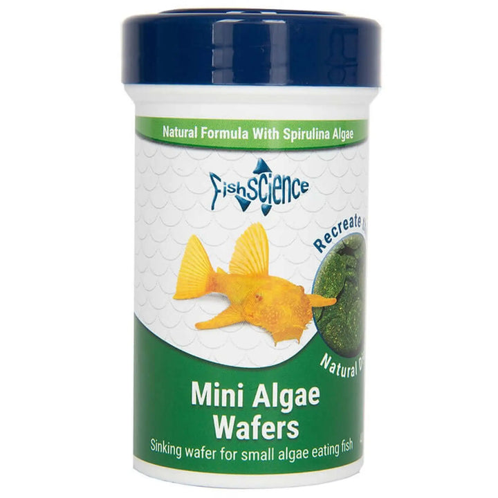 Buy FishScience Mini Algae Wafers (1FFT143) Online at £5.19 from Reptile Centre