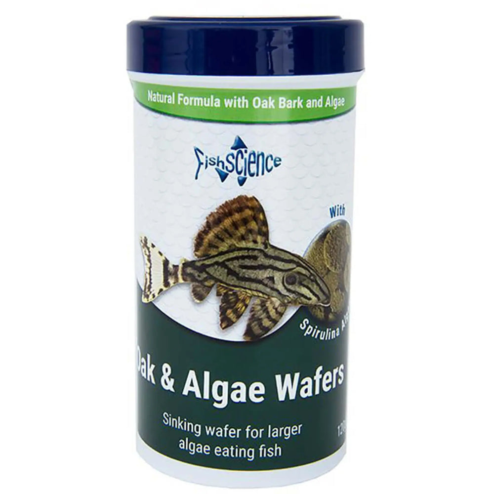 Buy FishScience Oak and Algae Wafers (1FFT156) Online at £8.49 from Reptile Centre